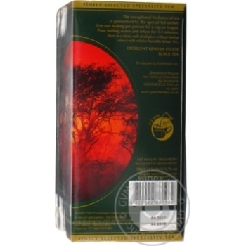 Greenfield Kenyen Sunrise Black Tea - buy, prices for MegaMarket - photo 2