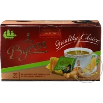 Tea Lord byron lemon green packed 25pcs 50g - buy, prices for MegaMarket - photo 4