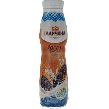 Galychyna Chilled With Bran And Prunes Yogurt 2.2% - buy, prices for MegaMarket - photo 2