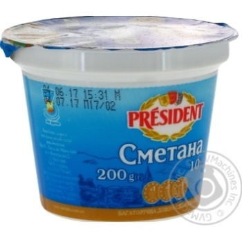 President Sour cream 10% 200g - buy, prices for MegaMarket - photo 5