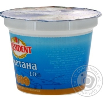 President Sour cream 10% 200g - buy, prices for MegaMarket - photo 3