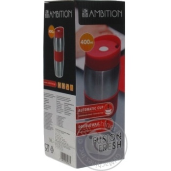 Travel mug Ambition 400ml - buy, prices for MegaMarket - photo 3
