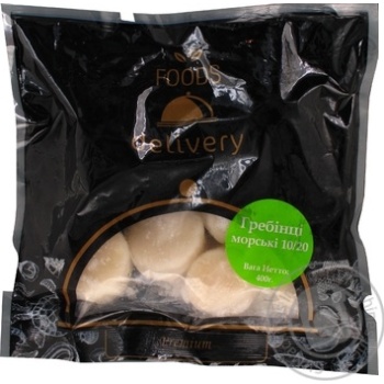 Foods Delivery Frozen Seafood Scallops - buy, prices for MegaMarket - photo 1