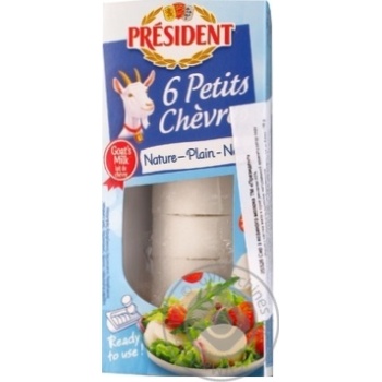 Сыр President из козьего молока 45% 100г купить, цены на МегаМаркет - фото 1