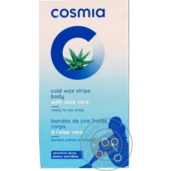 Cosmia Wax Strips For Body Depilation 20pcs - buy, prices for Auchan - photo 3