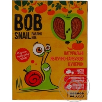 Bob Snail apple-pumpkin candy 120g - buy, prices for MegaMarket - photo 1