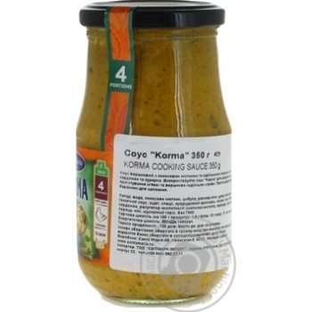 Соус Santa Maria індійський Korma 350г х6 купити, ціни на МегаМаркет - фото 4
