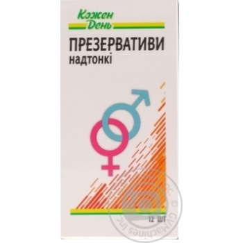 Kozhen Den Ultra Thin Condoms 12pcs - buy, prices for Auchan - photo 1