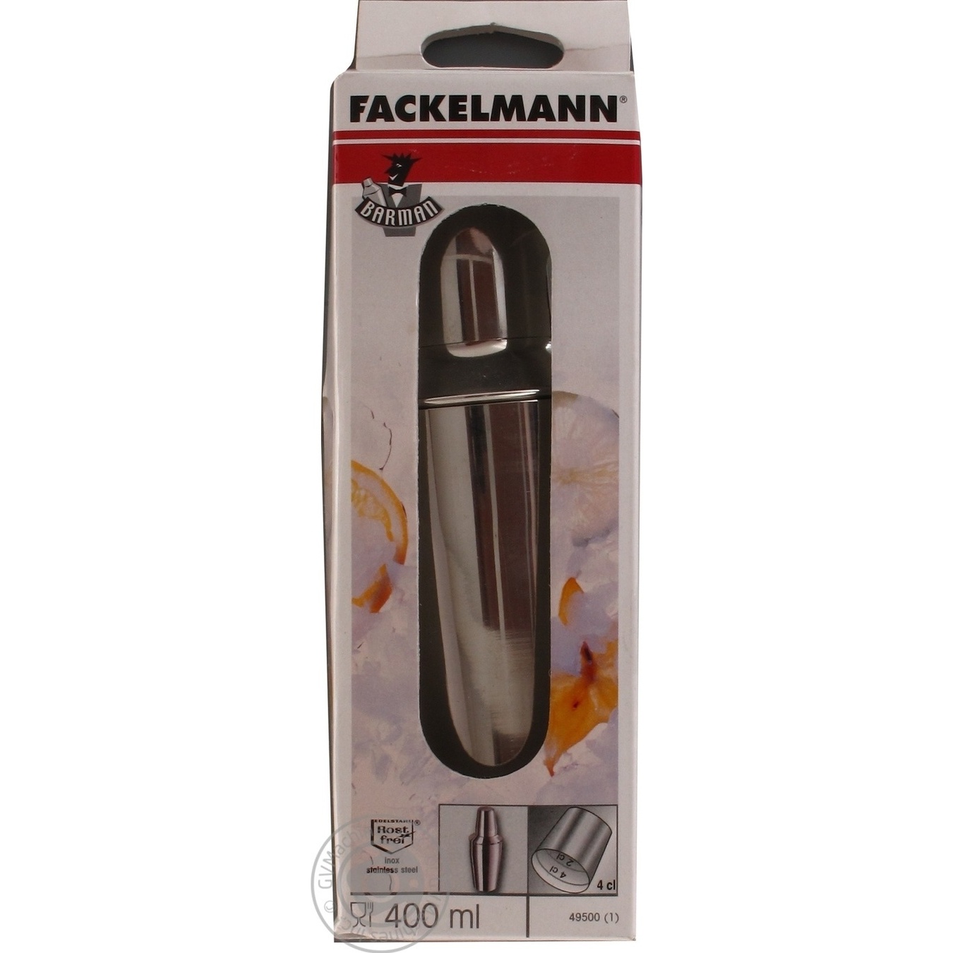 

Шейкер Fackelmann для коктейлей 400мл 49500