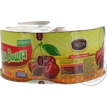 Cake Pyana vyshnya 500g - buy, prices for MegaMarket - photo 2