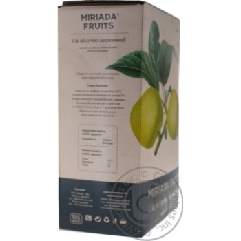 Juice Miriada fruits apple-carrot 3000ml - buy, prices for MegaMarket - photo 3