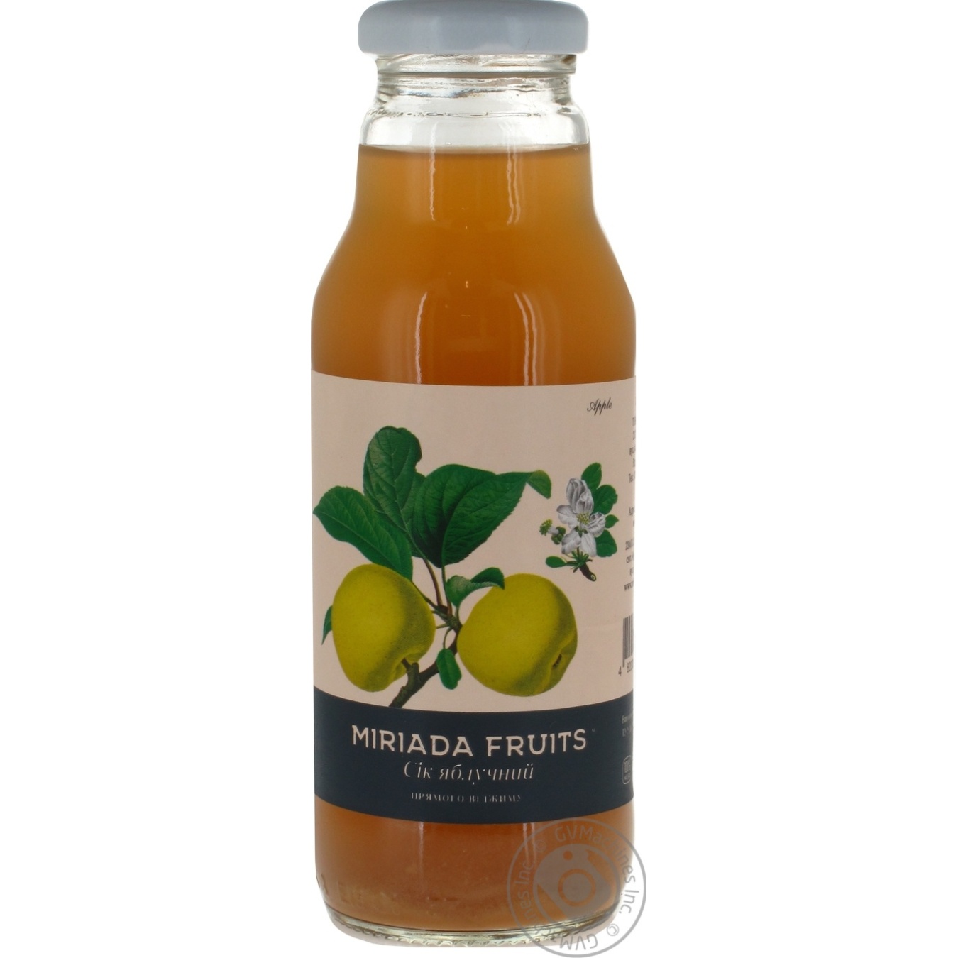 

Сок Miriada Fruits яблочный 0,3л