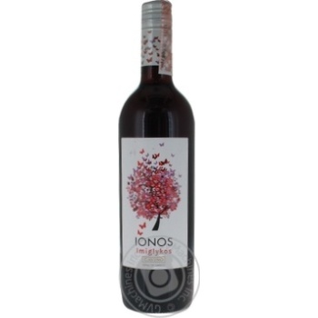 Cavino Ionos red semi-sweet wine 11% 0,75l - buy, prices for MegaMarket - photo 1