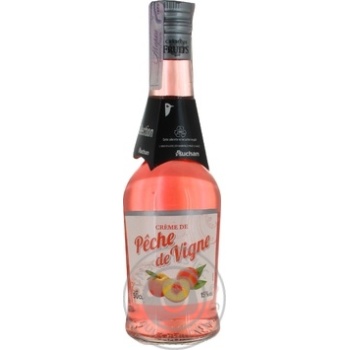 Ликер Creme De Peche De Vige 15% 0.5л - купить, цены на Auchan - фото 1