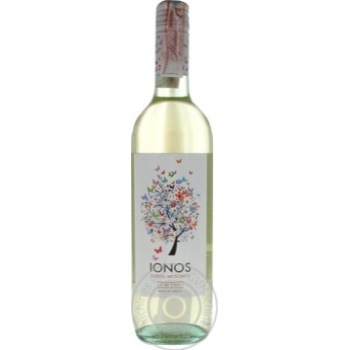 Вино Cavino Ionos біле сухе 11.5% 0,75л купити, ціни на МегаМаркет - фото 1