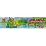 Фарби акварельні Луч Zoo 6 кольорів