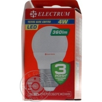 Bulb Electrum e27 4w - buy, prices for MegaMarket - photo 4