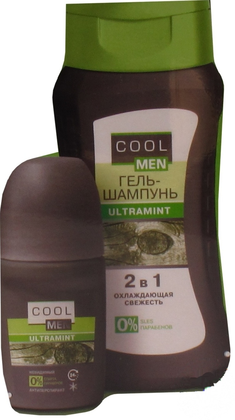 

Подарочный набор Cool Men Шампунь-гель для душа 250мл+Антиперспирант 50мл