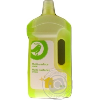 Surface cleaner Auchan Lеmon universal 1l - buy, prices for Auchan - photo 3