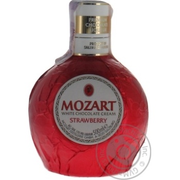 Mozart Strawberry Liquor 15% 0,5l - buy, prices for MegaMarket - photo 1