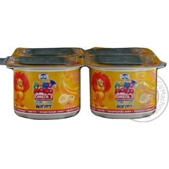Lactel Loko moko banana yogurt 1,5% 115g - buy, prices for MegaMarket - photo 2