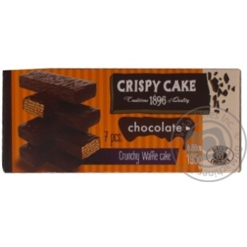 Торт Crispy Cake шоколадно-вафельный 195г купить, цены на МегаМаркет - фото 1