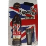 Віскі Bell's з склянкою 40% 0,7л