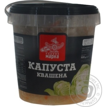 Vegetables cabbage Chudova marka pickled 900g bucket - buy, prices for MegaMarket - photo 5