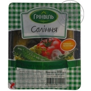 Огірки солоні Грінвіль Корнішони 500г купити, ціни на МегаМаркет - фото 3