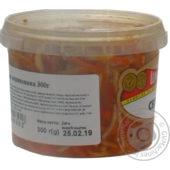 Salad Shinkar celery pickled 300g - buy, prices for MegaMarket - photo 4