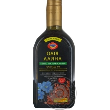 Golden Kings Of Ukraine Extra Virgin Flaxseed Oil - buy, prices for MegaMarket - photo 1