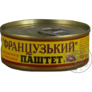 Паштет Онісс Французький з грибами 100г купити, ціни на МегаМаркет - фото 6