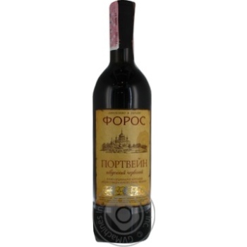 Foros Port South Red red strong wine 17% 0.75l - buy, prices for MegaMarket - photo 1