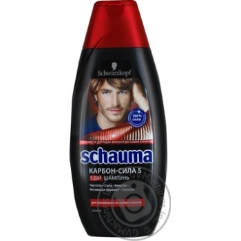 Schauma Nature Men Carbon Hair Shampoo 400ml Buy From 72 99 Uah Shampoo Novus Kyiv