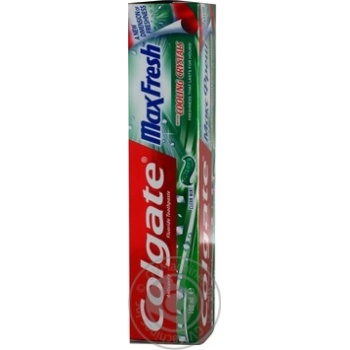 Зубная паста Colgate Макс Фреш с освежающими кристаллами Нежная Мята гель 100мл купить, цены на МегаМаркет - фото 6