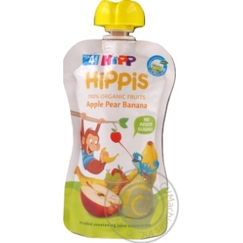Puree Hipp pear for children from 4 months 100g - buy, prices for MegaMarket - photo 1