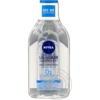 Мицеллярная вода Nivea Освежающая 400мл купить, цены на МегаМаркет - фото 1