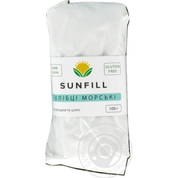 Хлібці Sunfill морські 100г х48 купить, цены на МегаМаркет - фото 4