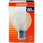 Лампа Osram Р розжарювання 60W CL 60 E27 x6
