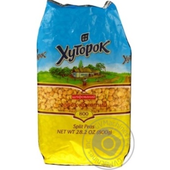 Горох Хуторок колотый 800г купить, цены на МегаМаркет - фото 1