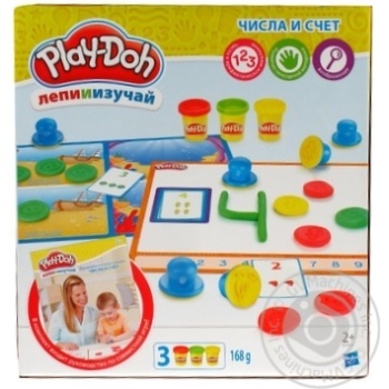 Игрушка Play-doh игровой набор цифры и числа купить, цены на МегаМаркет - фото 1
