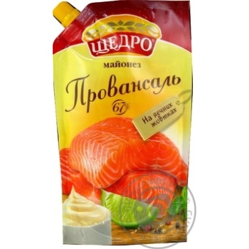 Майонез Щедро Провансаль 67% 350г купити, ціни на МегаМаркет - фото 4