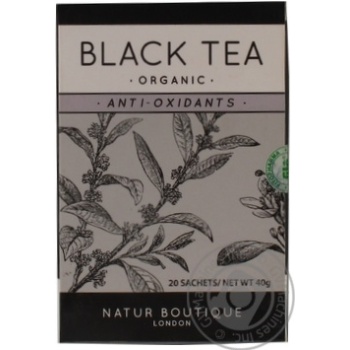 Tea black 40g - buy, prices for MegaMarket - photo 1