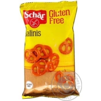 Dr.Schar Salinis gluten free pretzels 60g - buy, prices for MegaMarket - photo 1