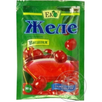 Желе ЭКО вишня 90г купити, ціни на МегаМаркет - фото 8