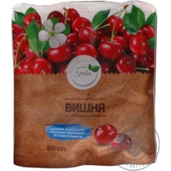 Cherry Spela fresh-frozen 300g - buy, prices for MegaMarket - photo 1