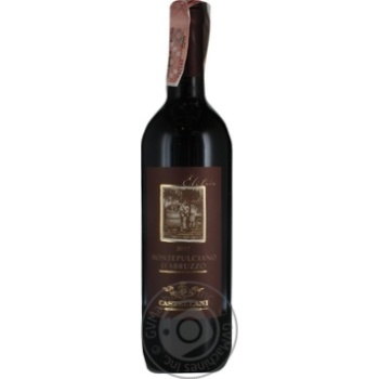 Вино Castellani Montepulciano D`Ambruzzo чероне сухе 12% 0,75л купити, ціни на МегаМаркет - фото 1