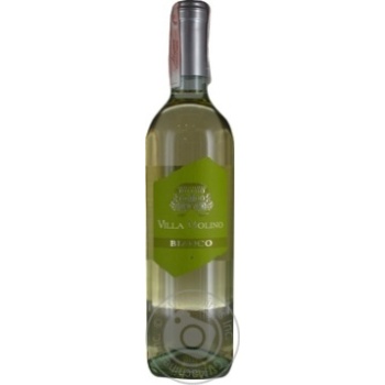 Villa Molino Bianco white dry wine 11% 0,75l - buy, prices for MegaMarket - photo 1