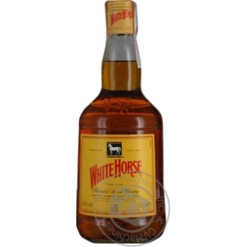 Whiskey White horse 40% 700ml glass bottle - buy, prices for MegaMarket - photo 1