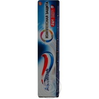 Зубная паста Aquafresh Комплексная ежедневная защита 100мл купить, цены на МегаМаркет - фото 1